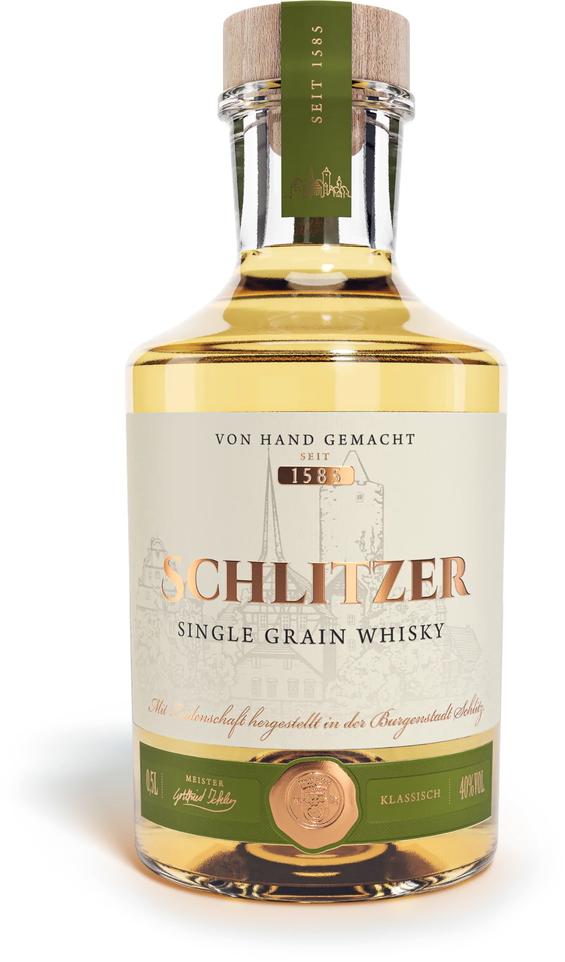 Schlitzer Destillerie - Single Grain Whisky klass. 0,5