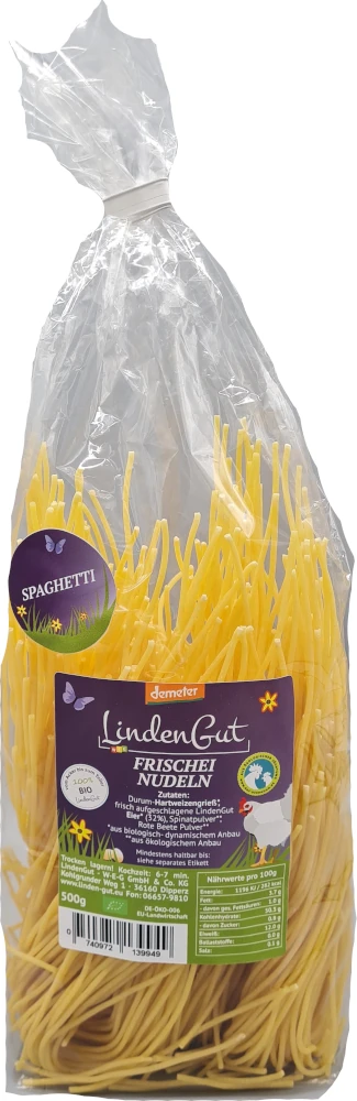 Frischei Nudeln Spaghetti